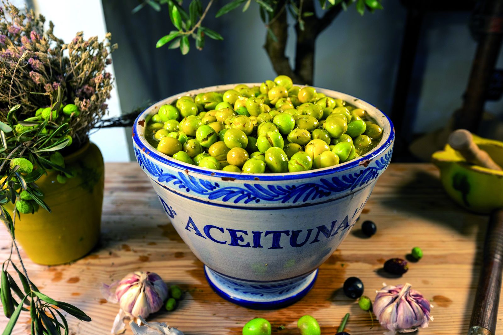 La calle Feria presume  de su vecina Doña Aceituna