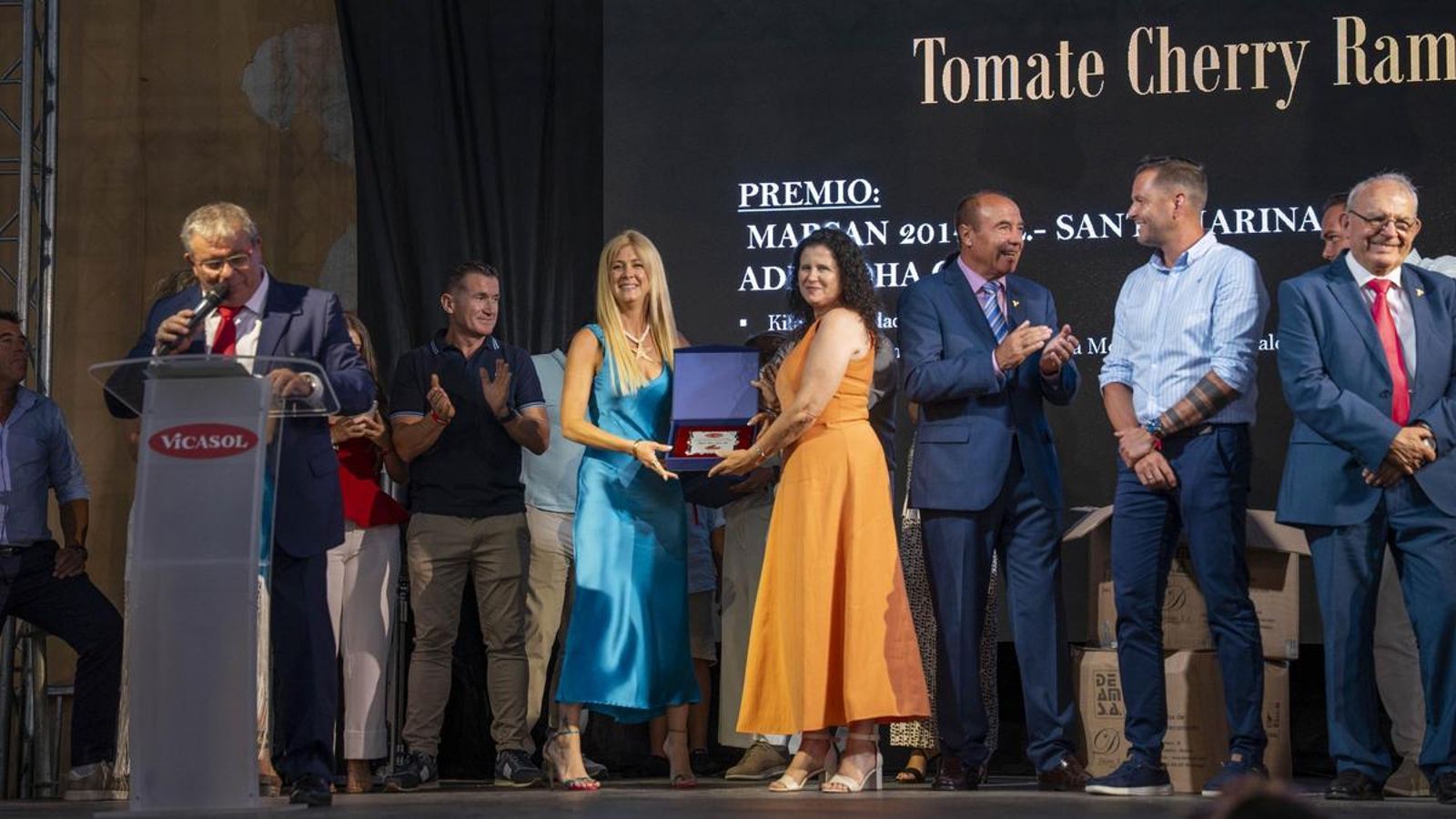 La cooperativa reconoció a los y las agricultoras con cosechas más productivas.