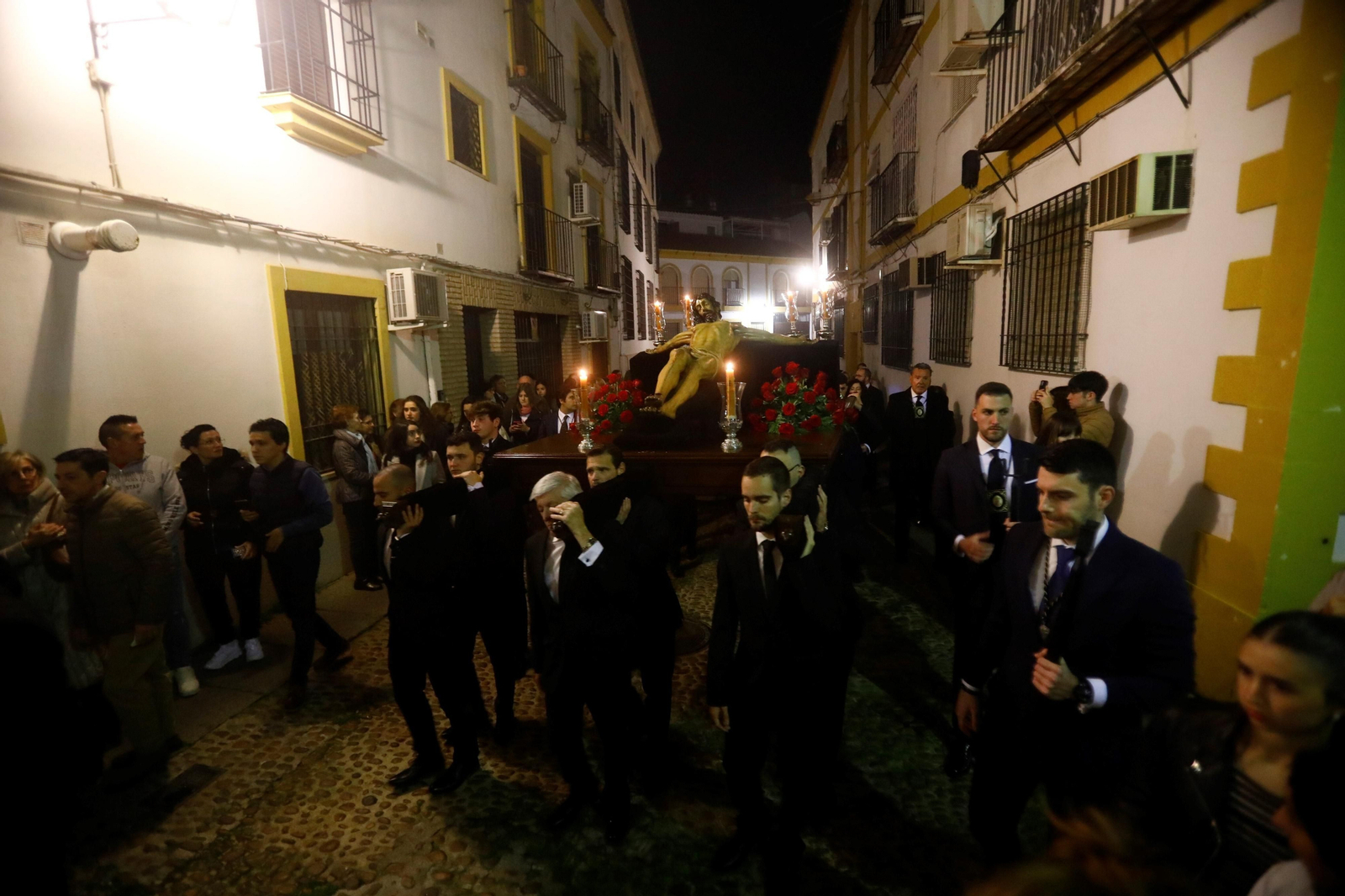 Las imágenes del vía crucis del Cristo de la Clemencia de Córdoba