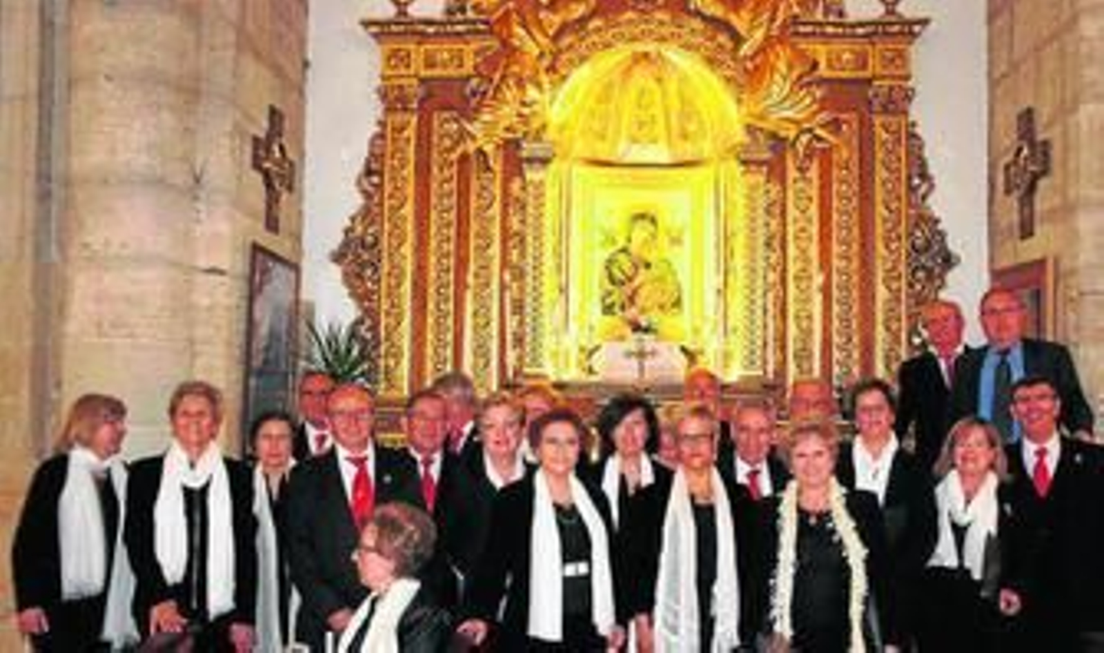 Los rendentoristas descubren el Icono del Perpetuo Socorro de Almería
