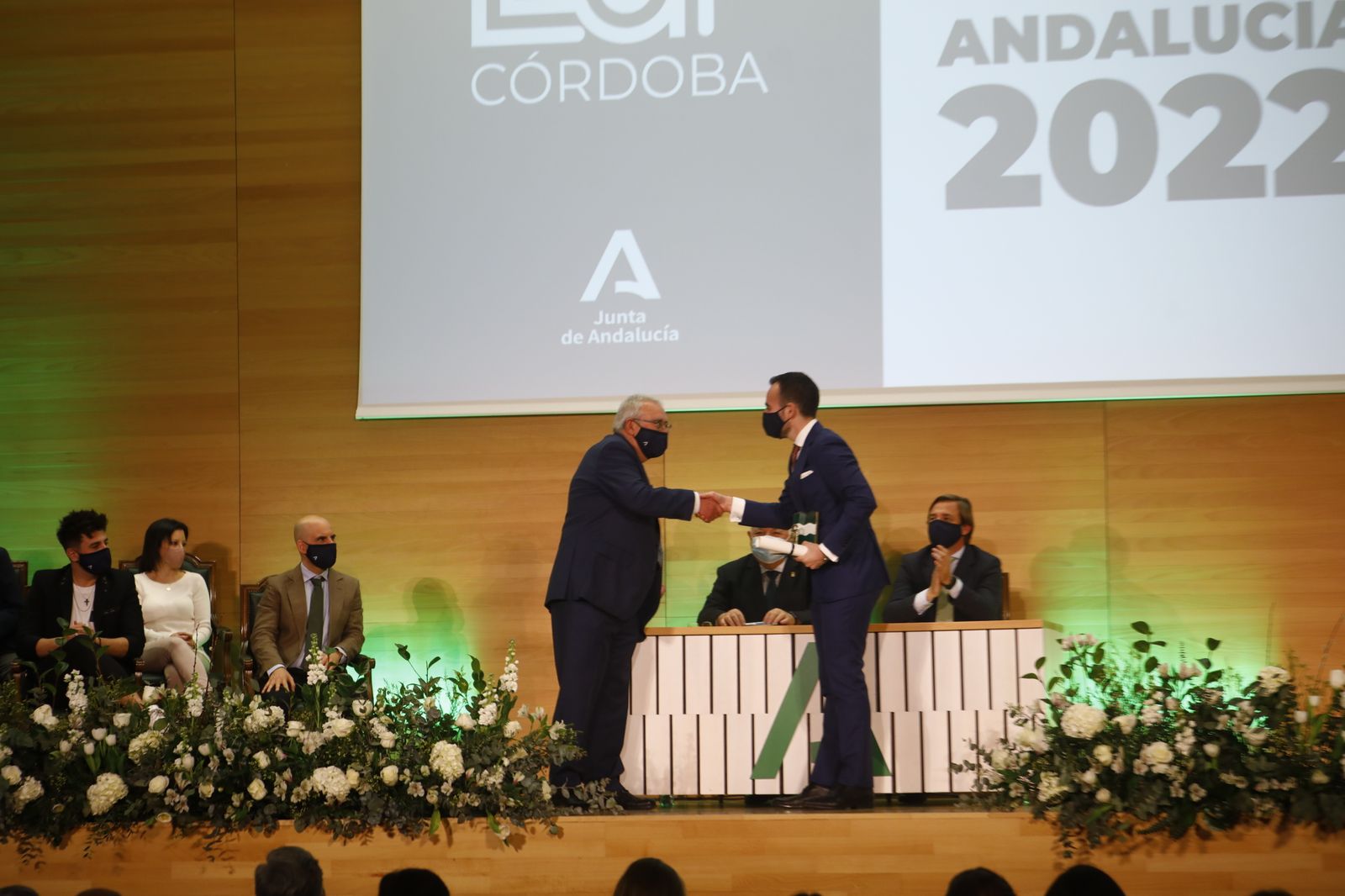 La entrega de las Banderas de Andalucía en Córdoba por el 28F, en imágenes