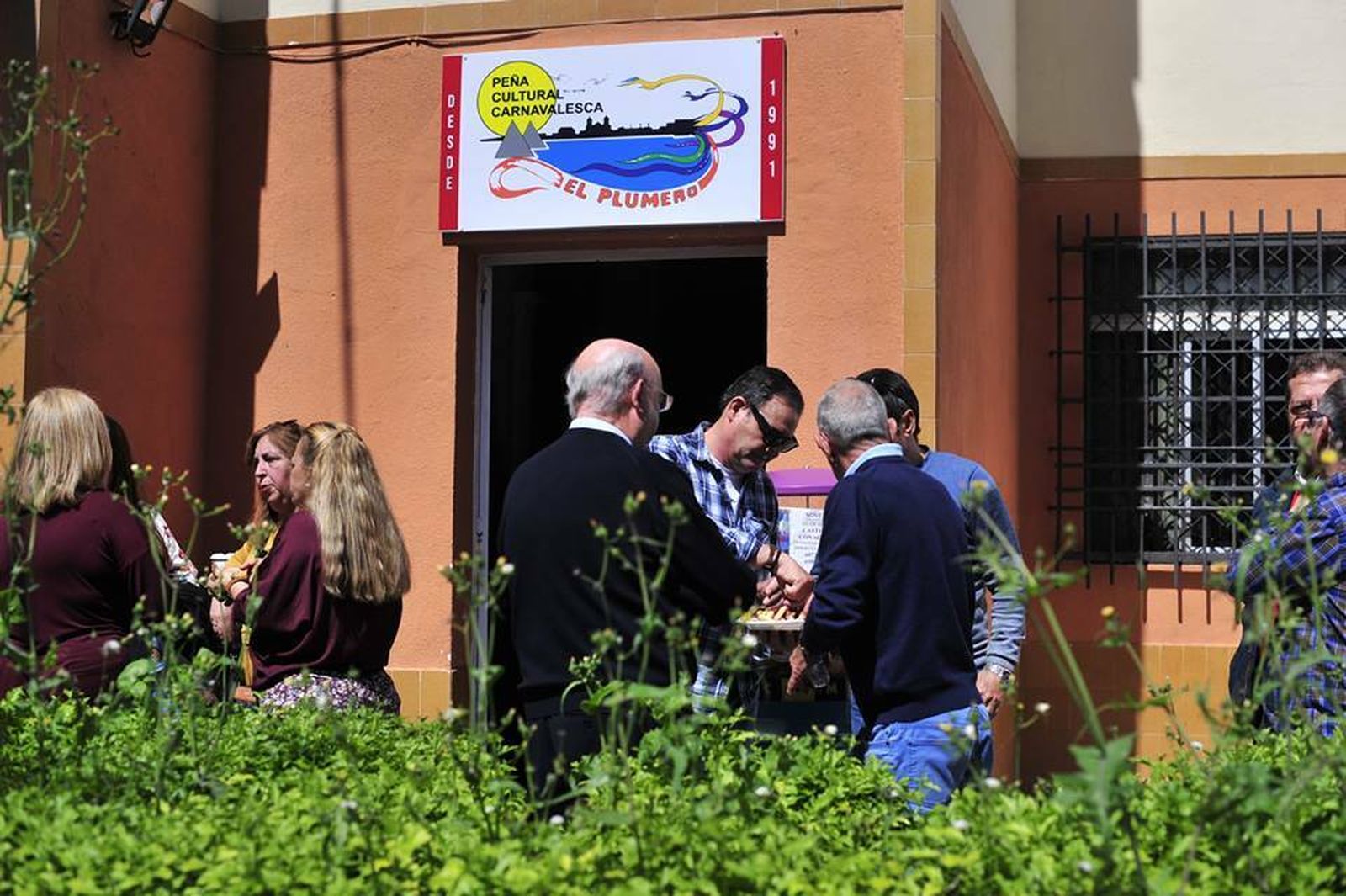 La peña El Plumero, en una imagen de archivo.