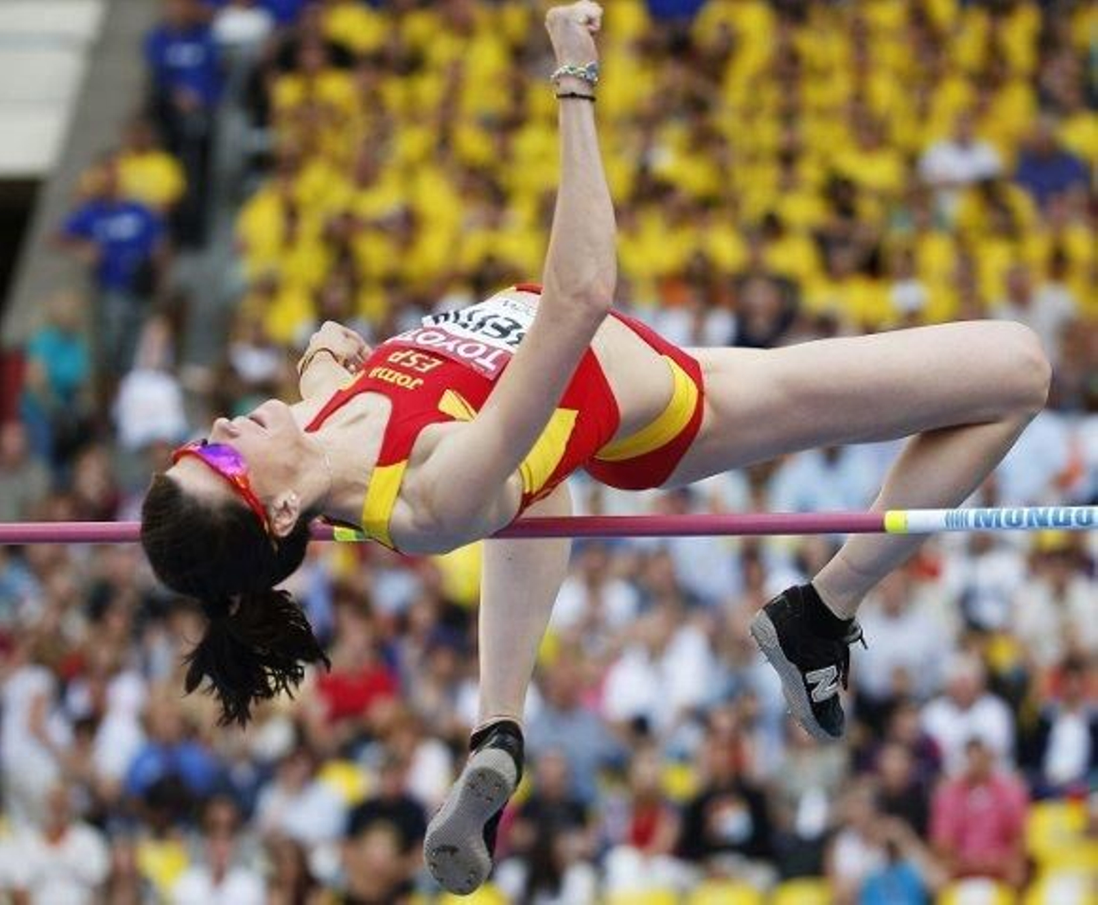 Ruth Beitia logra el bronce en salto de altura