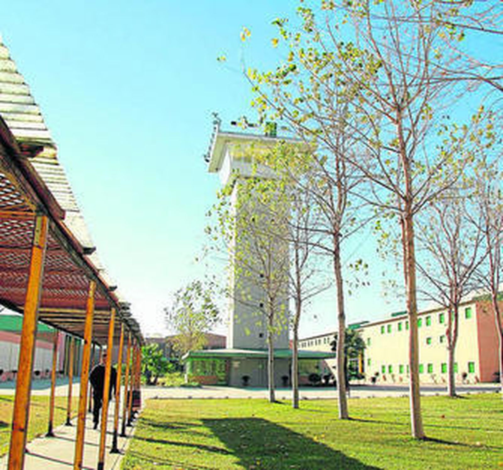 Prisión provincial de Huelva, donde se encuentra el etarra Balerdi.