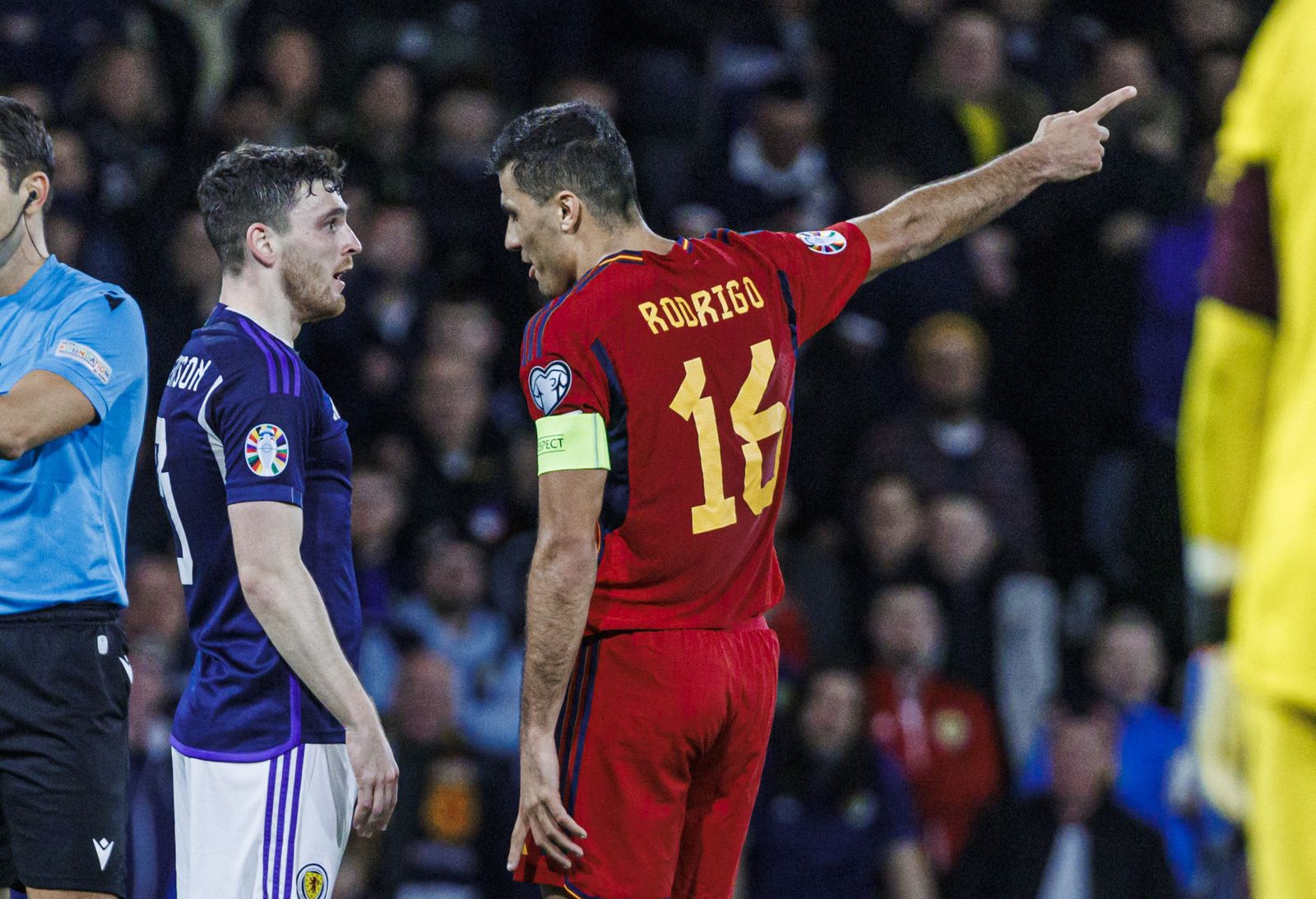 Las fotos del Escocia - España