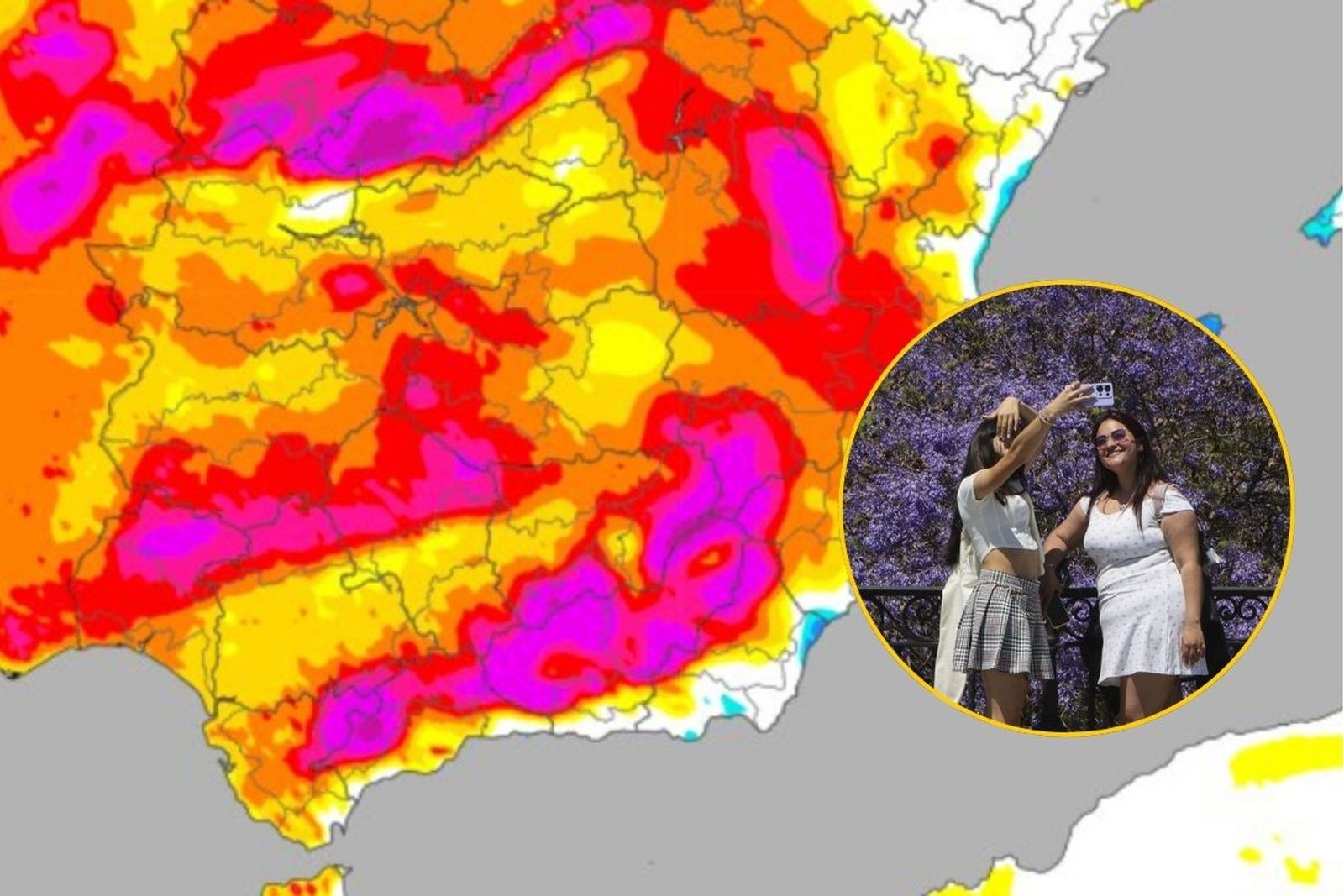 Las temperaturas tienden a subir durante los días finales de este febrero de 2026