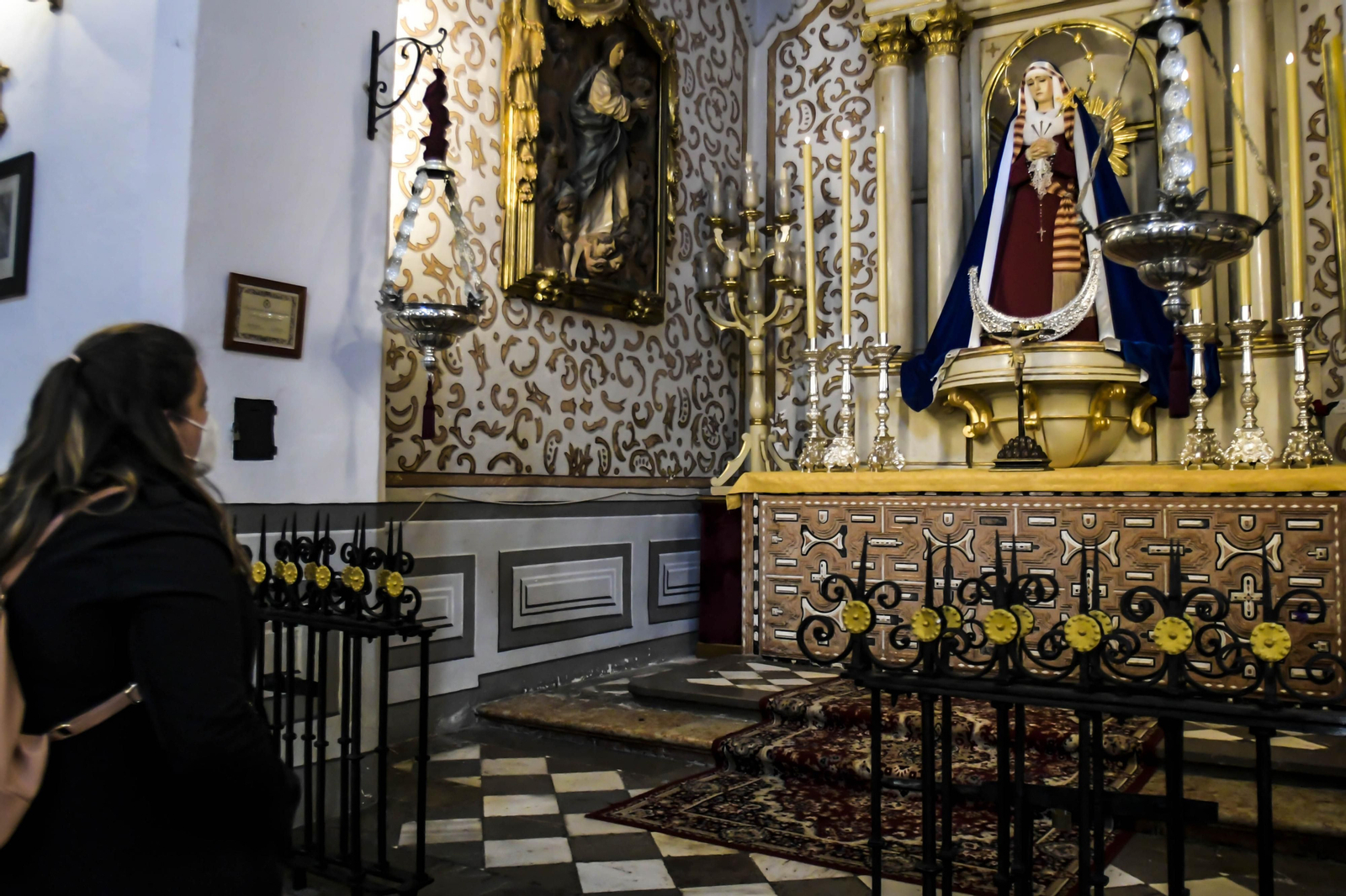 Imágenes de la última misa en Granada en fase 0