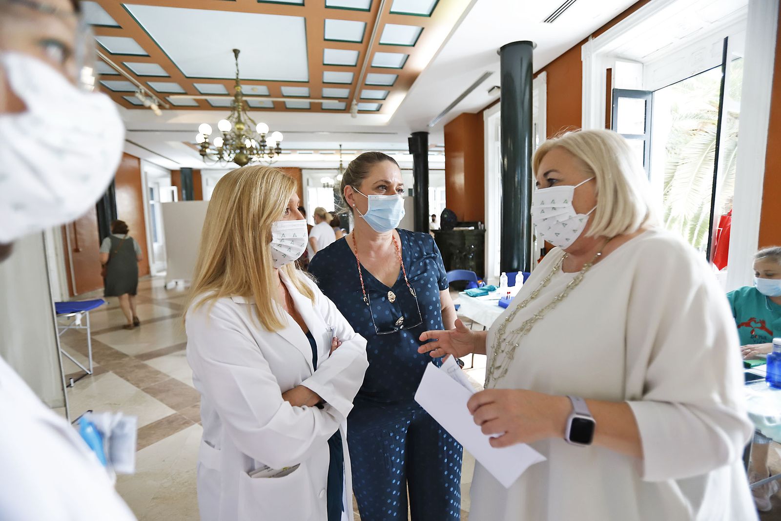 Imágenes de la Macrocolecta de sangre en la Casa Colón