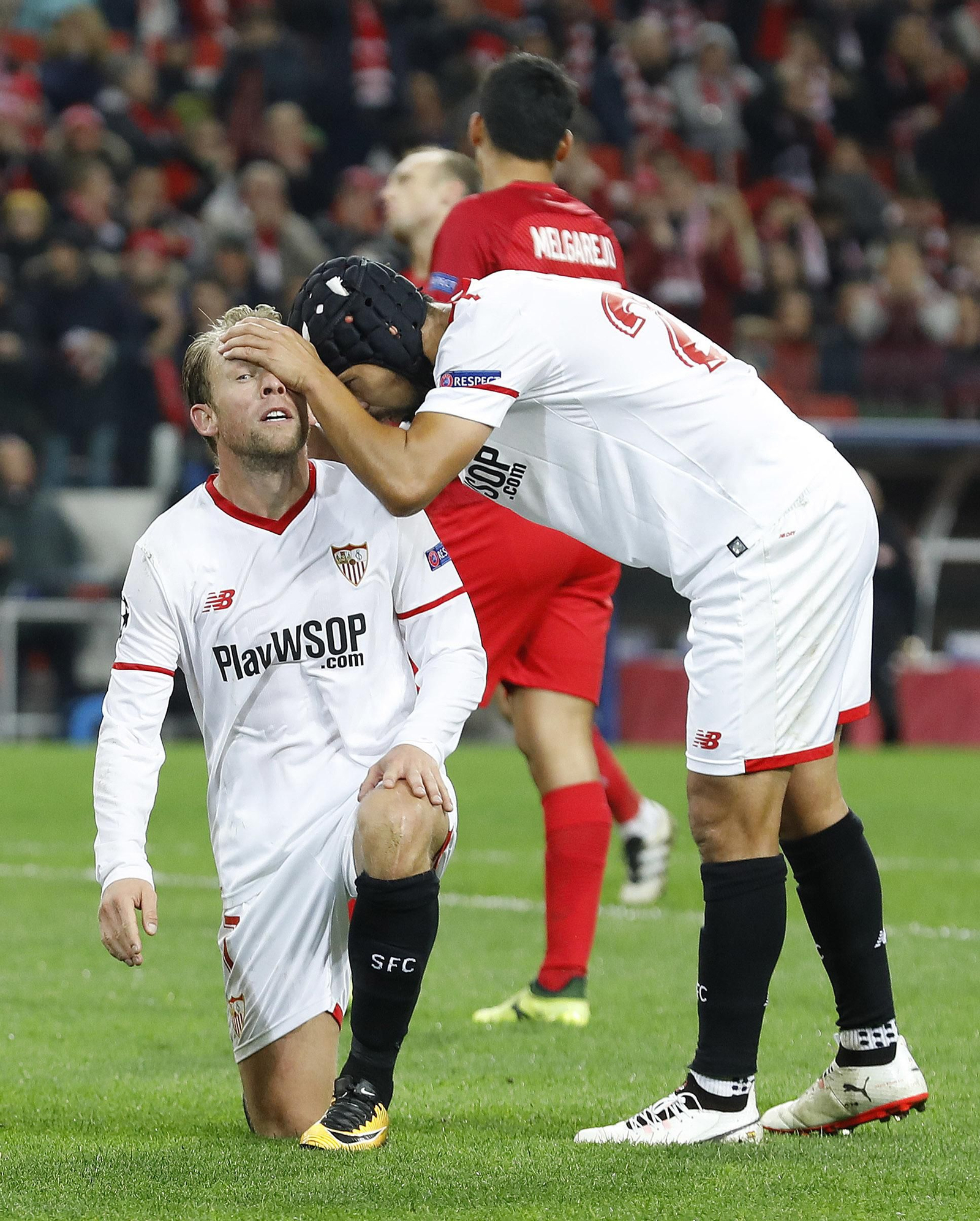 Las imágenes del Spartak de Moscú-Sevilla FC