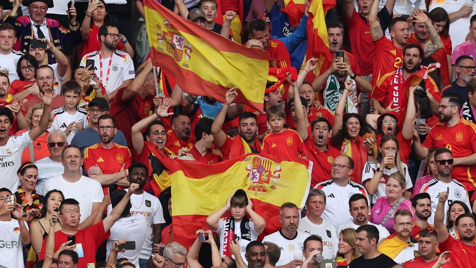 Las mejores fotos del España - Alemania