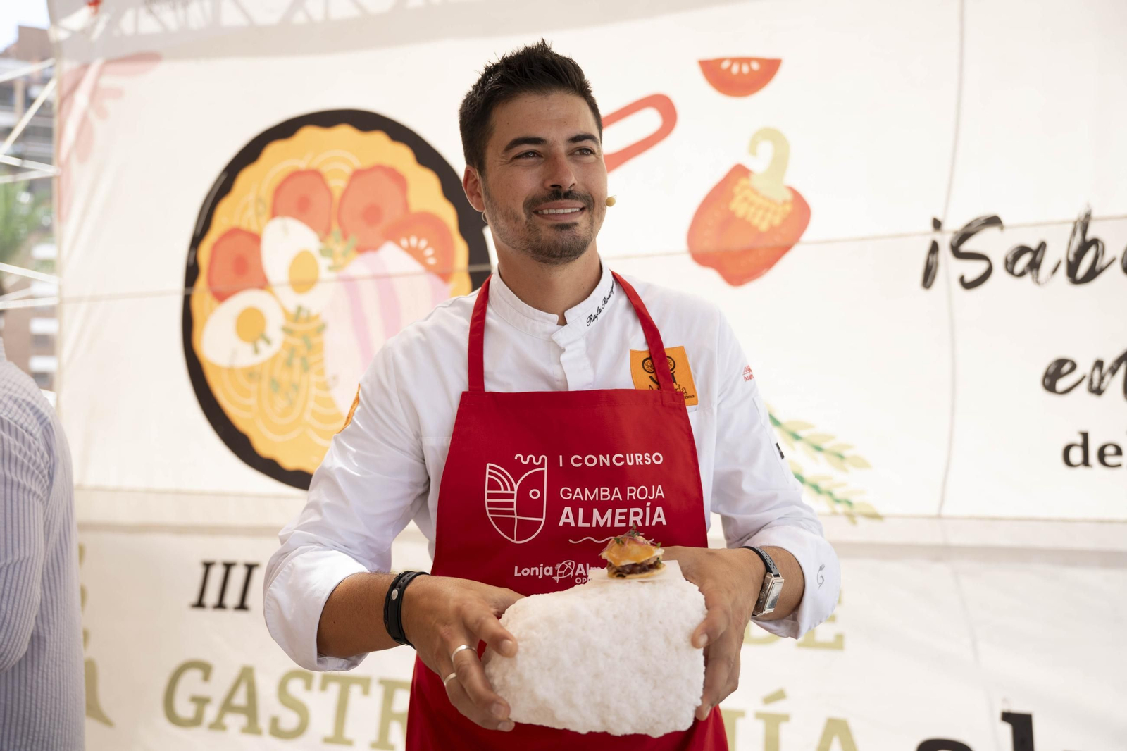 Las imágenes de la charla y degustación de la gamba roja por Rafa Rodríguez