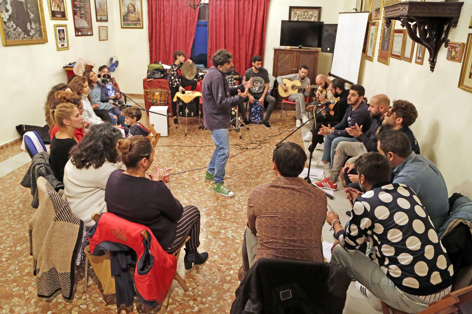 Ensayo zambomba Luis de Periquín