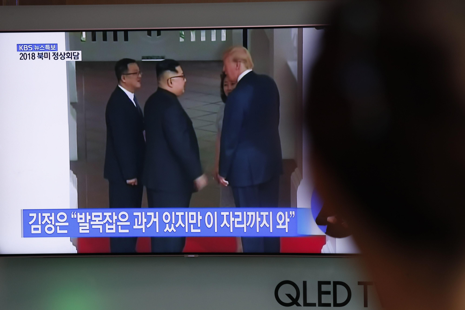 Las imágenes del encuentro entre Kim Jong-un y Trump