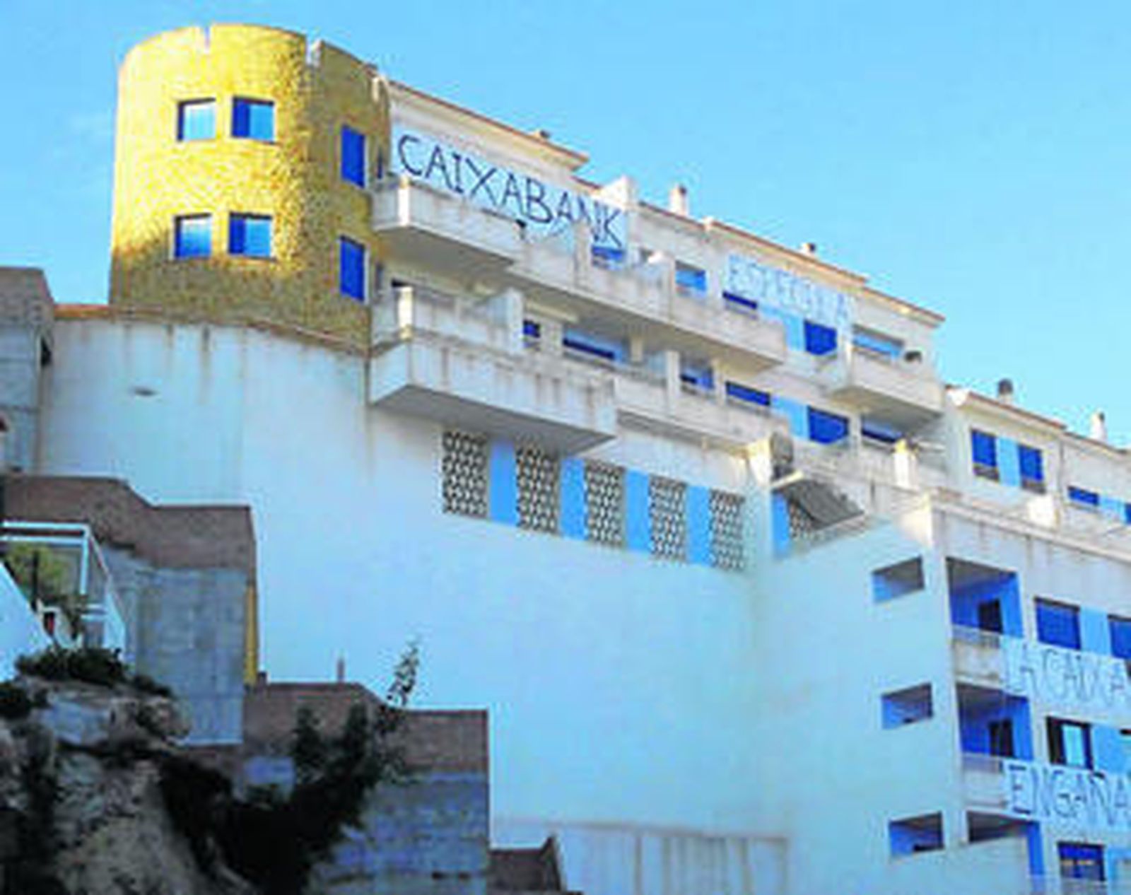 La urbanización Vela y Ancla la promovió Leonardo da Vinci y está casi terminada, pero nunca llegó a ocuparse.