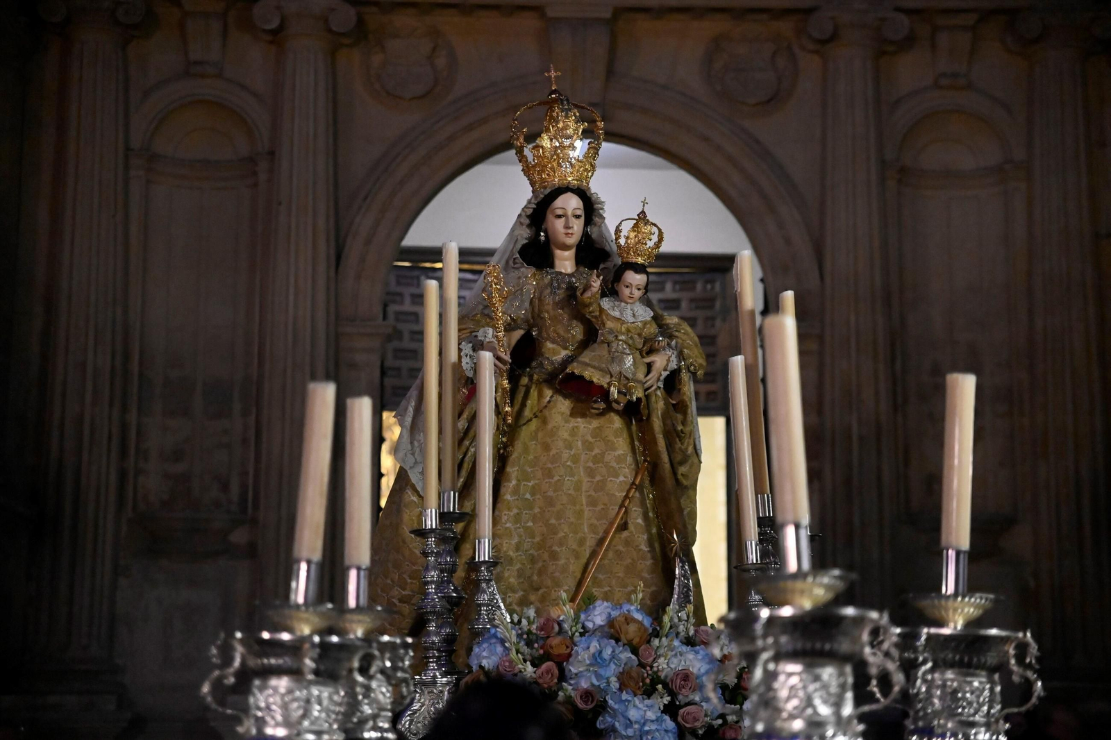 Las imágenes de la vuelta de la Virgen del Socorro a su ermita