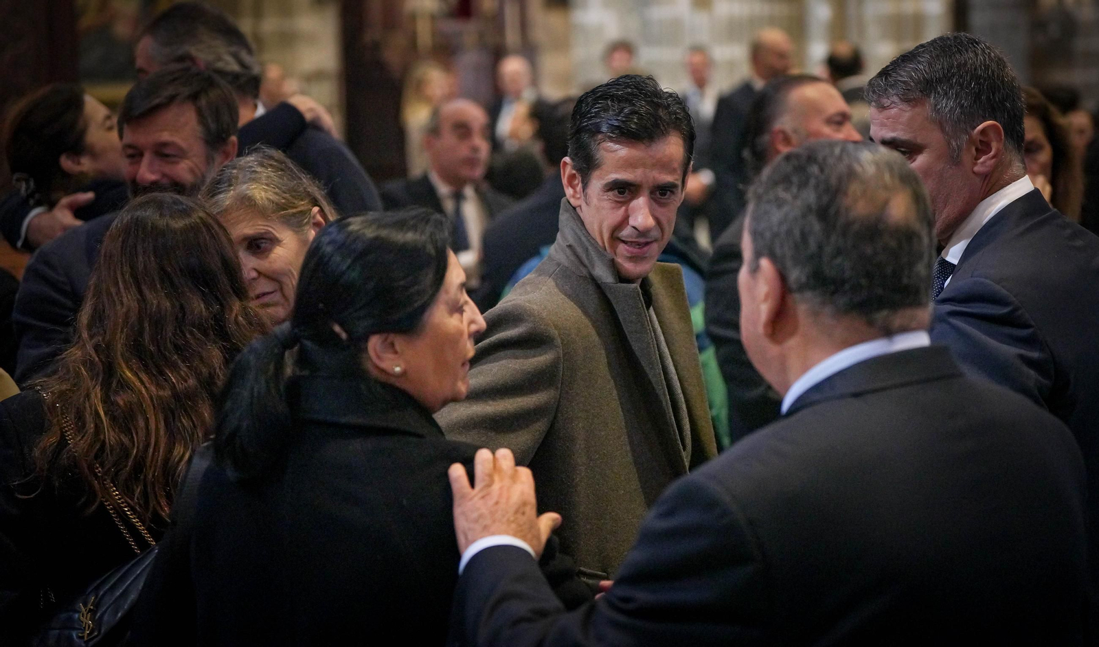 Imágenes del funeral de Álvaro Domecq en la catedral de Jerez