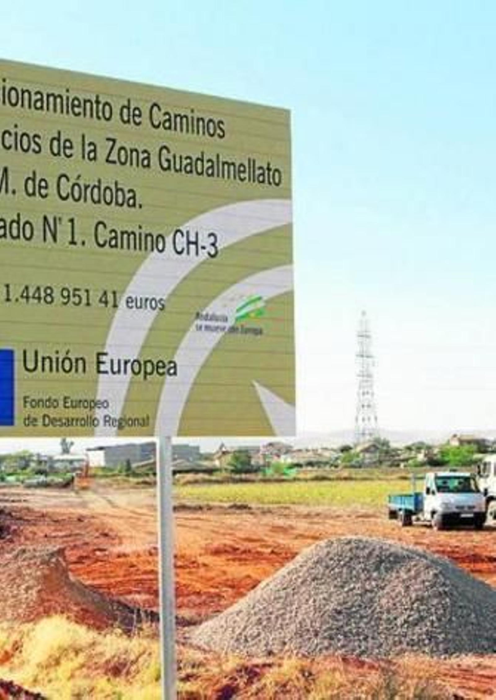 Obras que se realizaron en la CH-3 por parte de la Junta de Andalucía.