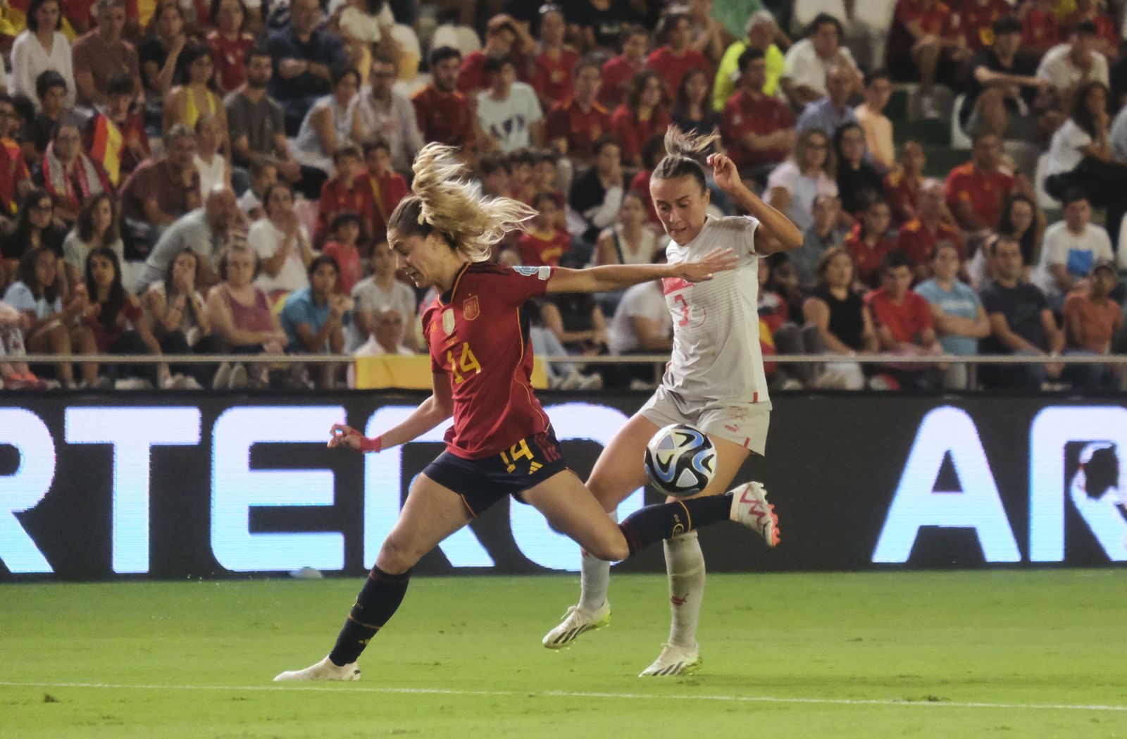 Las mejores fotos de la victoria de España ante Suiza en El Arcángel de Córdoba