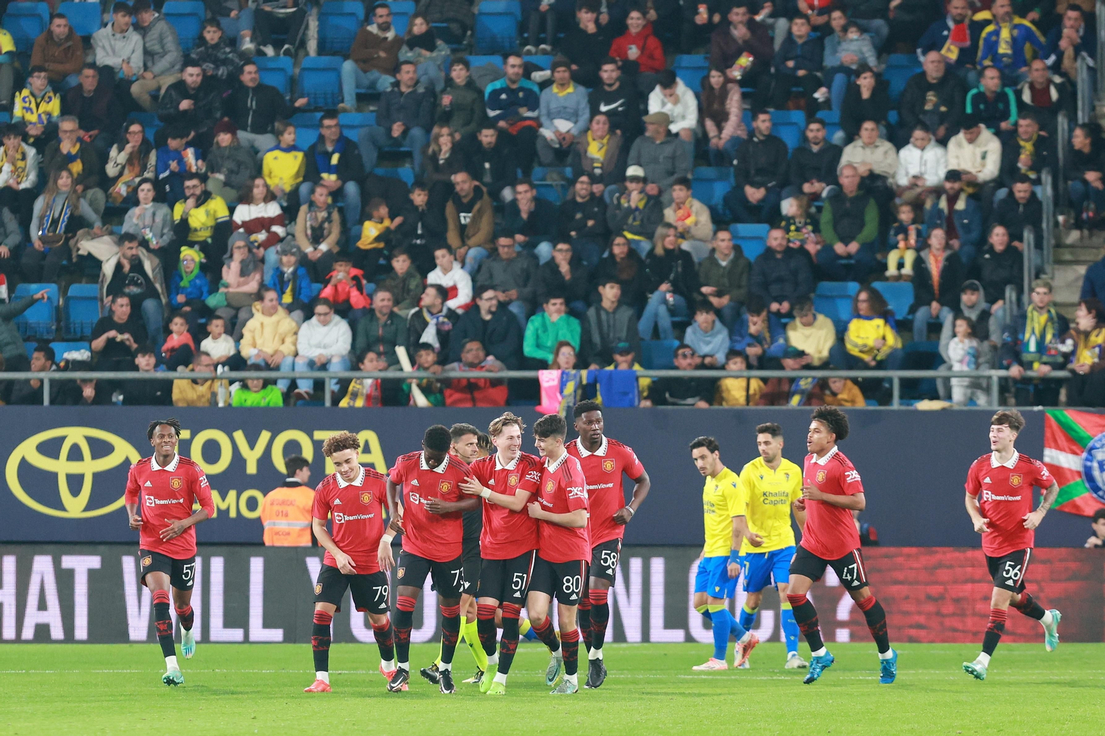 Las imágenes del Cádiz CF-Manchester United