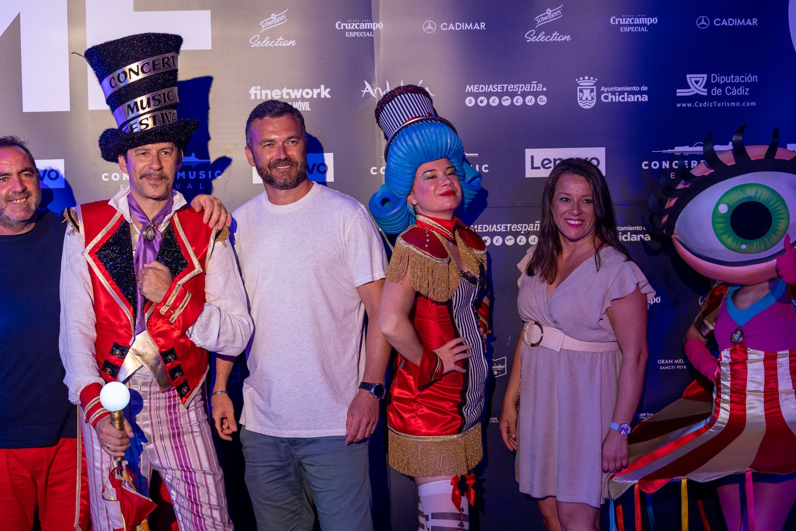 Búscate en el concierto de Black Eyed Peas en el Concert Music Festival en Chiclana