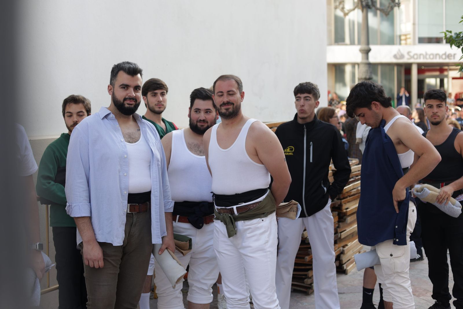 La hermandad de la Oración en el Huerto de la Semana Santa de Huelva 2023, en imágenes.