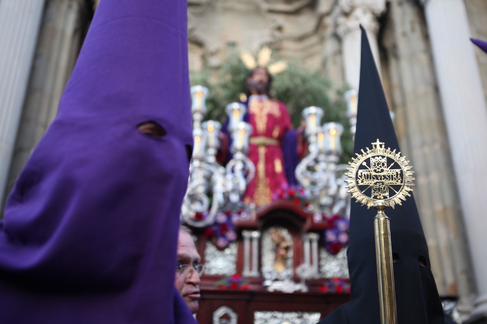 Imágenes del Lunes Santo en la comarca