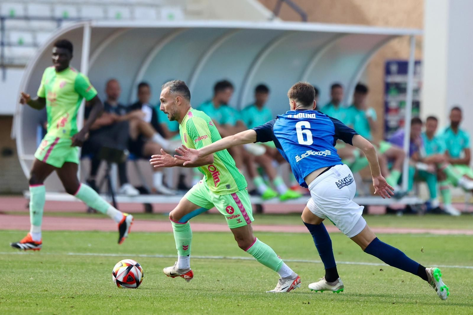 El San Fernando - Málaga CF, en fotos