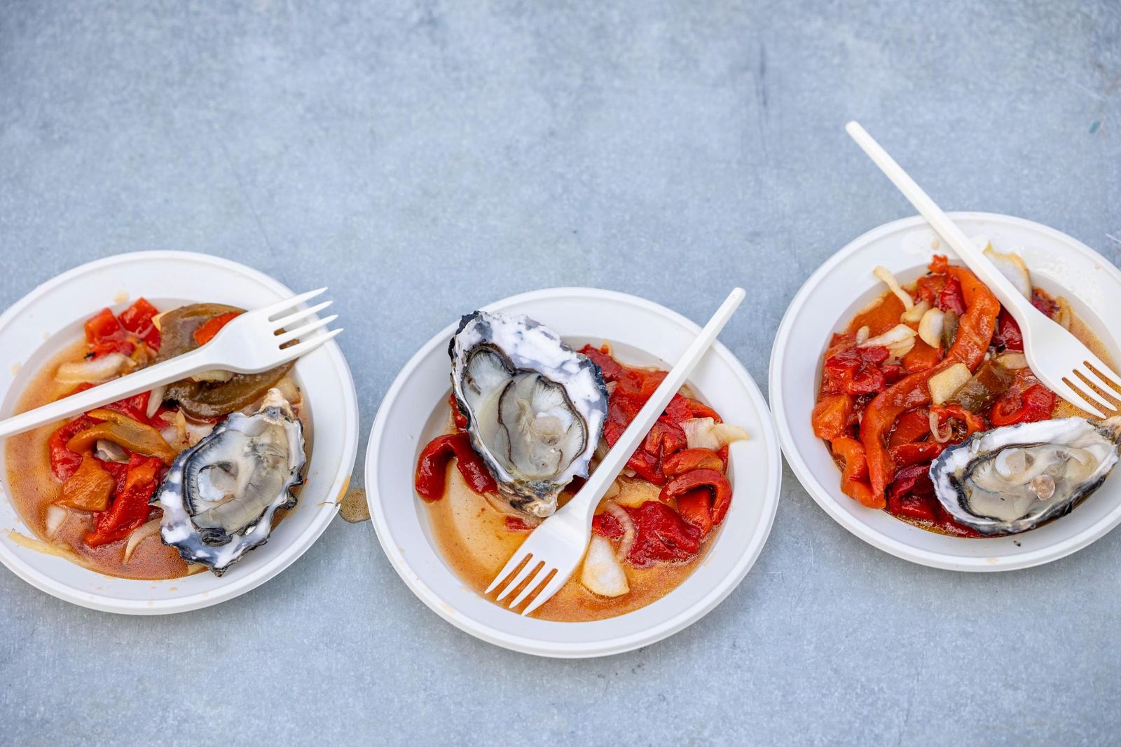 Imágenes de la Ostionada este domingo en San Antonio