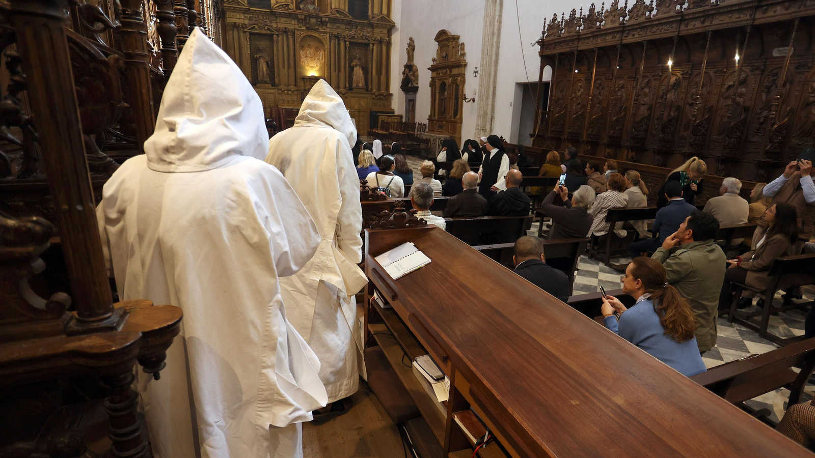 Misa de despedida en la Cartuja de Jerez a las hermanas de Belén
