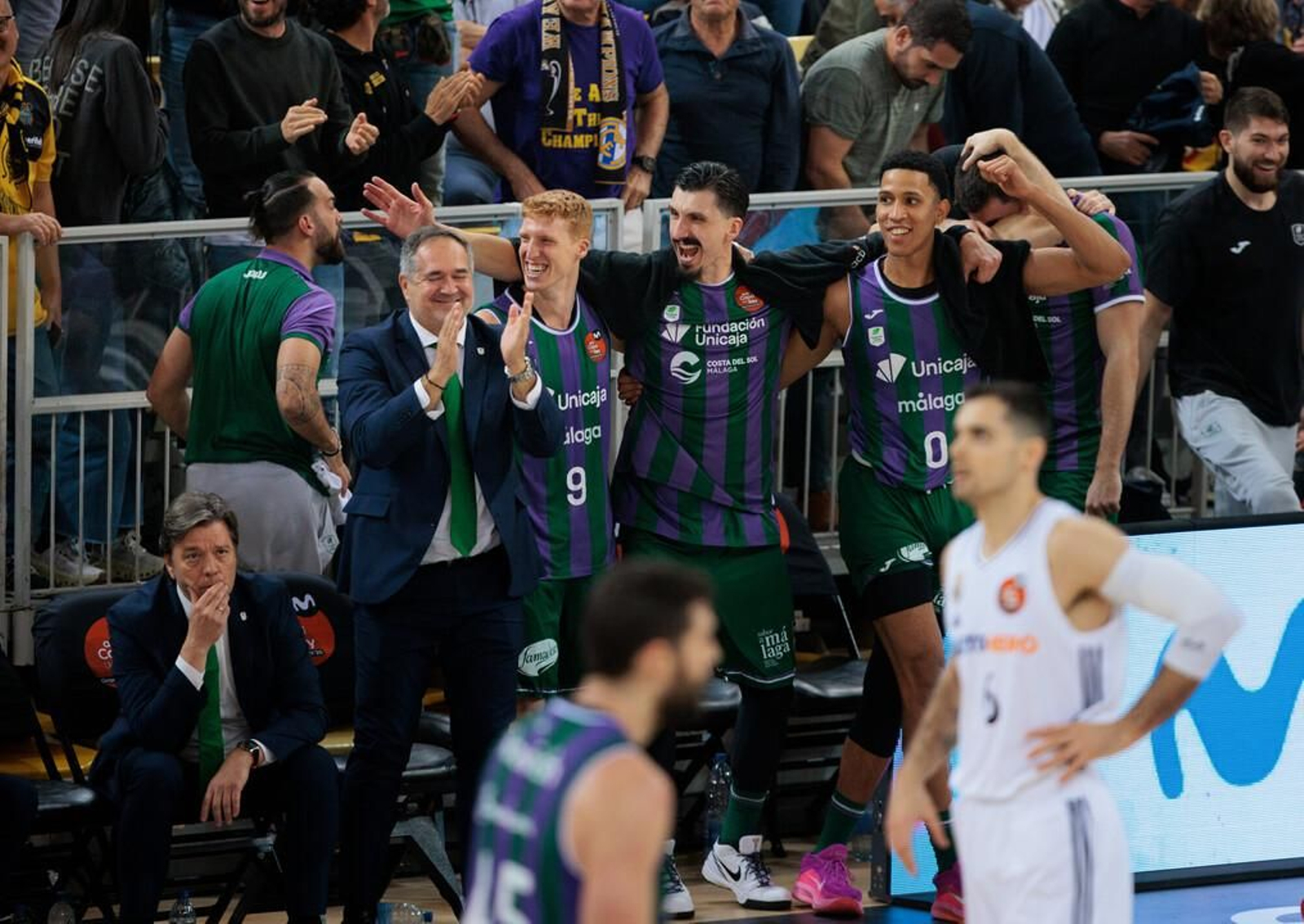El Unicaja, campeón de Copa: Todas las imágenes del partido, la fiesta y la llegada a Málaga