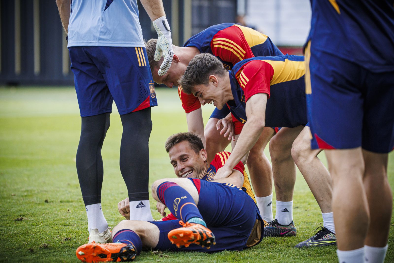 Las fotos de la selección antes de la final de la Liga de Naciones