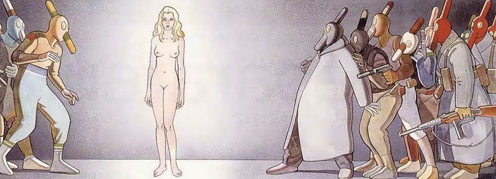 Una imagen de la obra de Moebius.