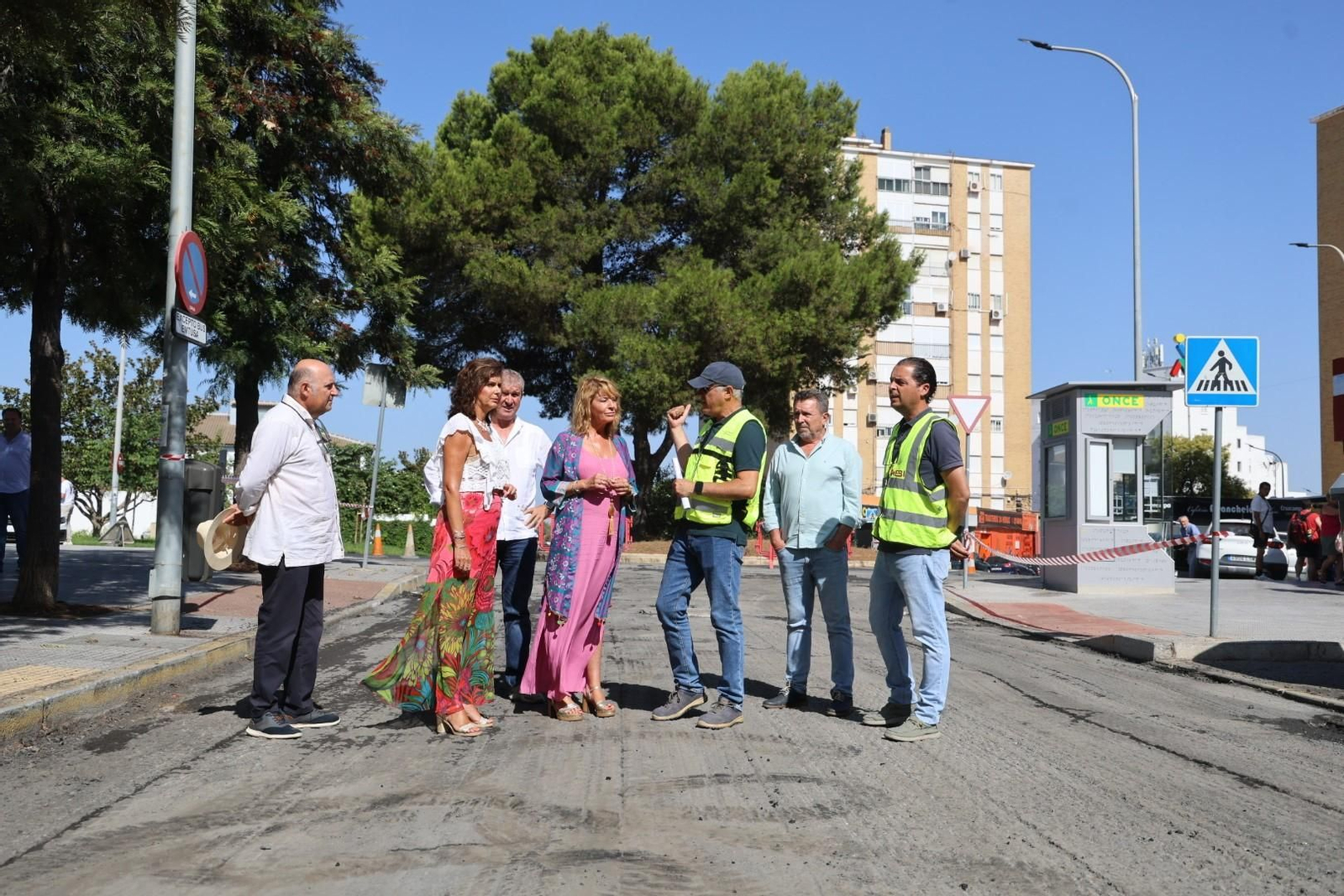 Plan de asfaltado de Huelva durante el verano.