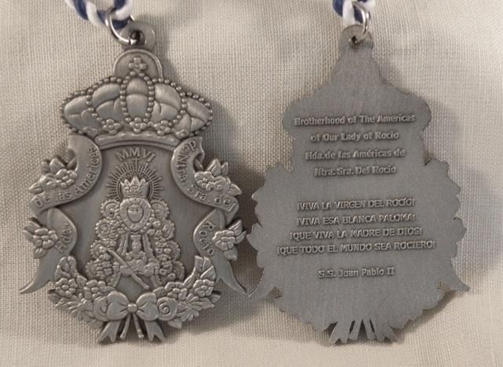 Medalla de la hermandad norteamericana