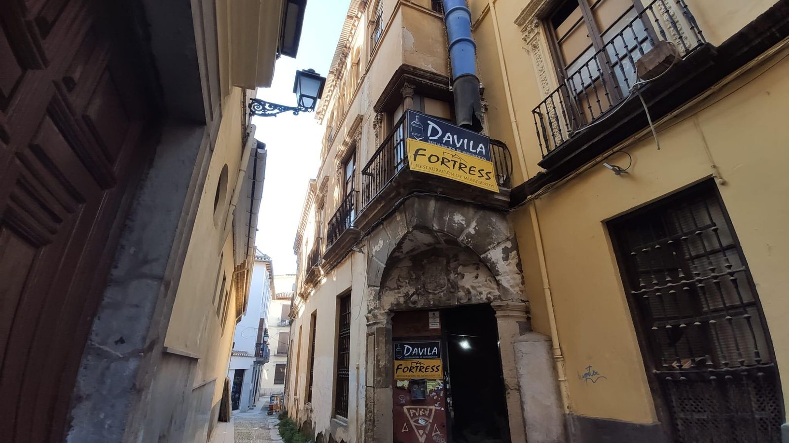 Palacio en el Realejo que albergará un hotel.