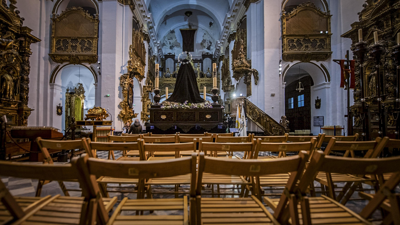 Congregación Ecce Mater Tua. Sábado Santo. Semana Santa de Cádiz. 2024