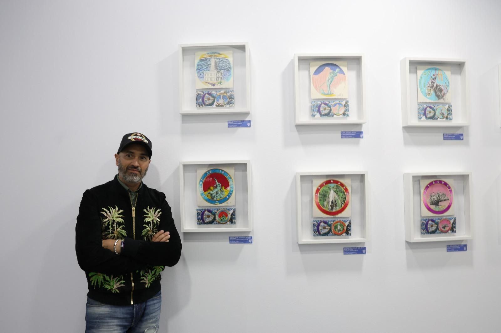 Brazaletes obras de arte del Málaga CF para la provincia