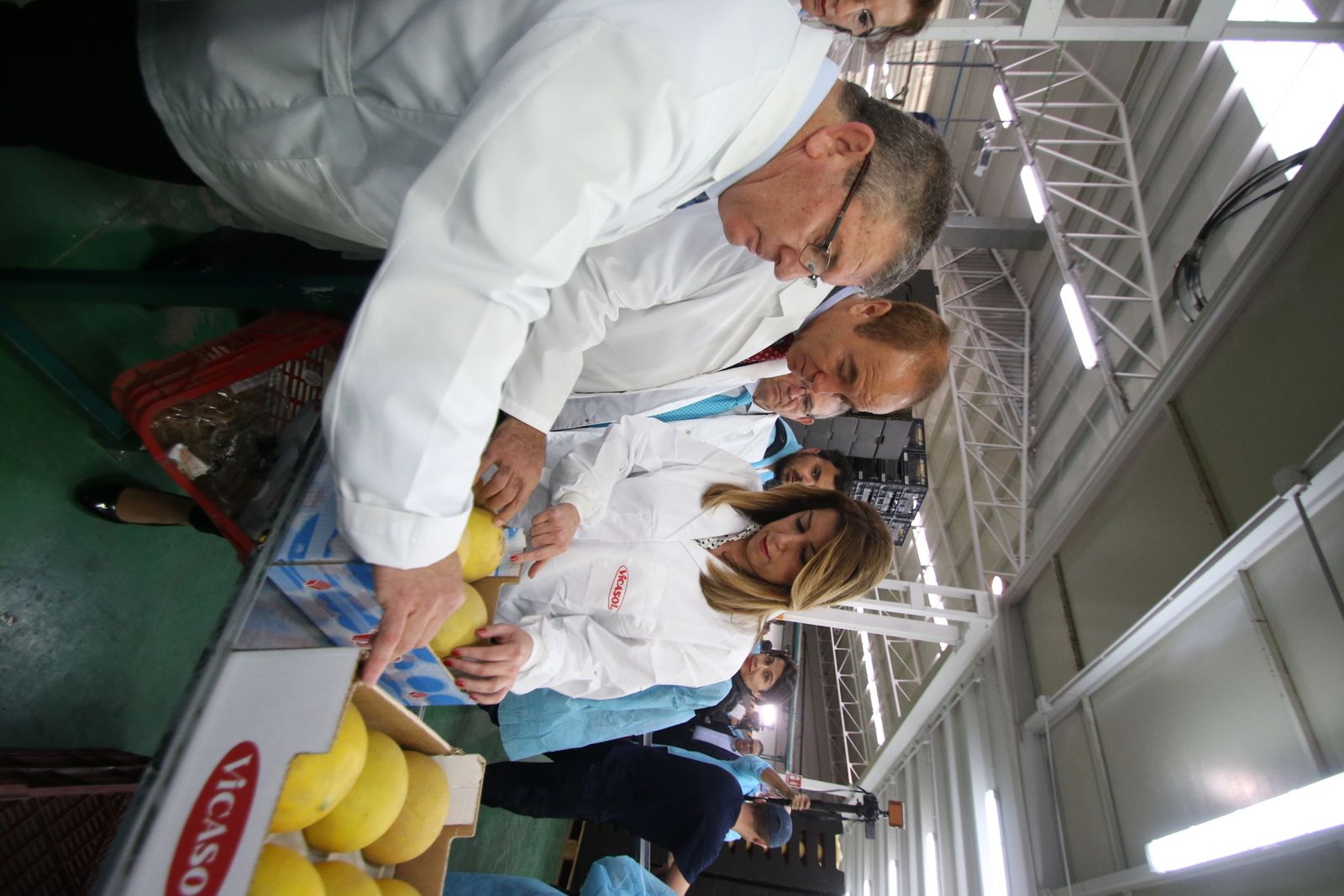 Las imágenes de la visita de Susana Díaz a Almería