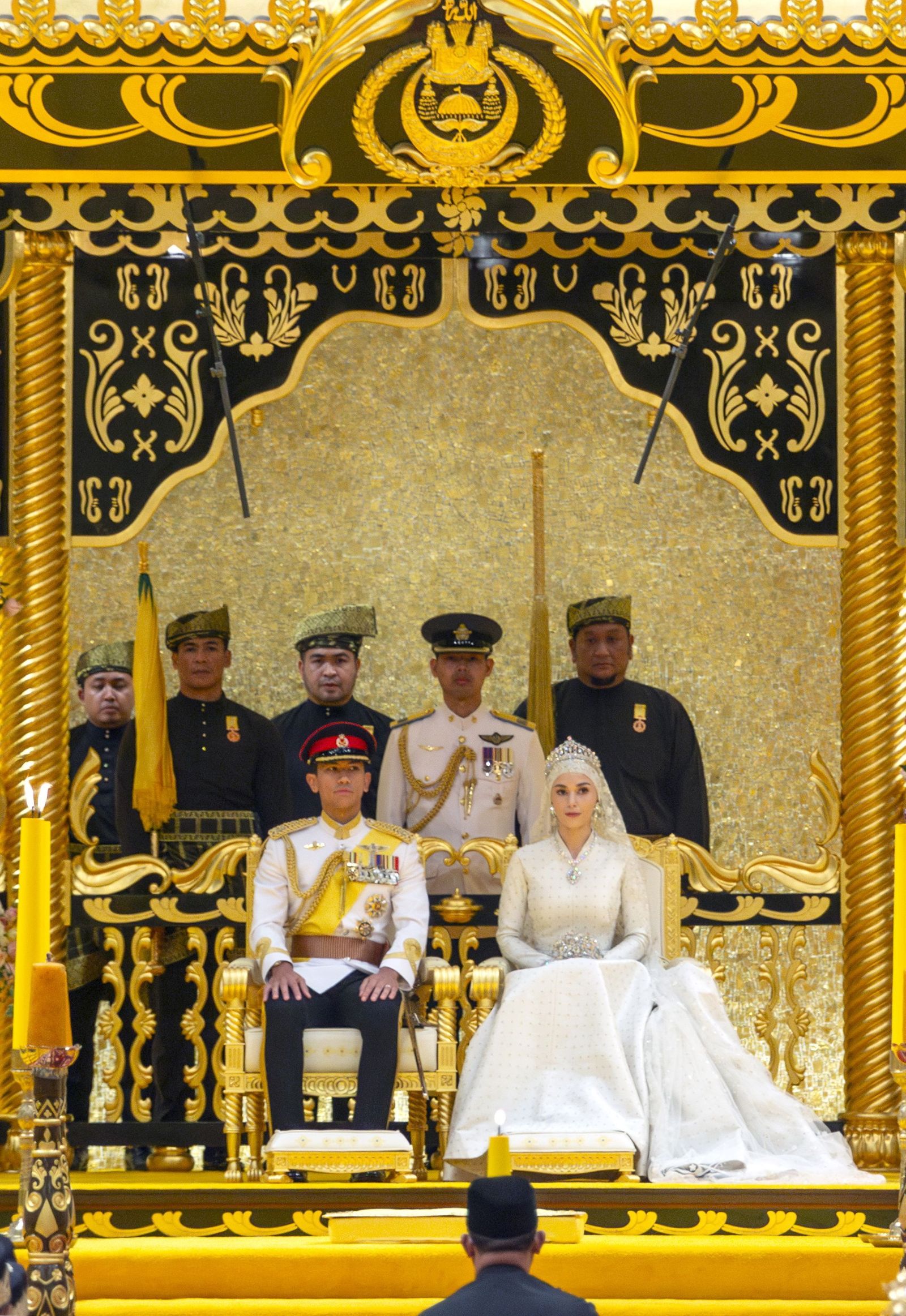 La boda real del sultanato de Brunei en imágenes