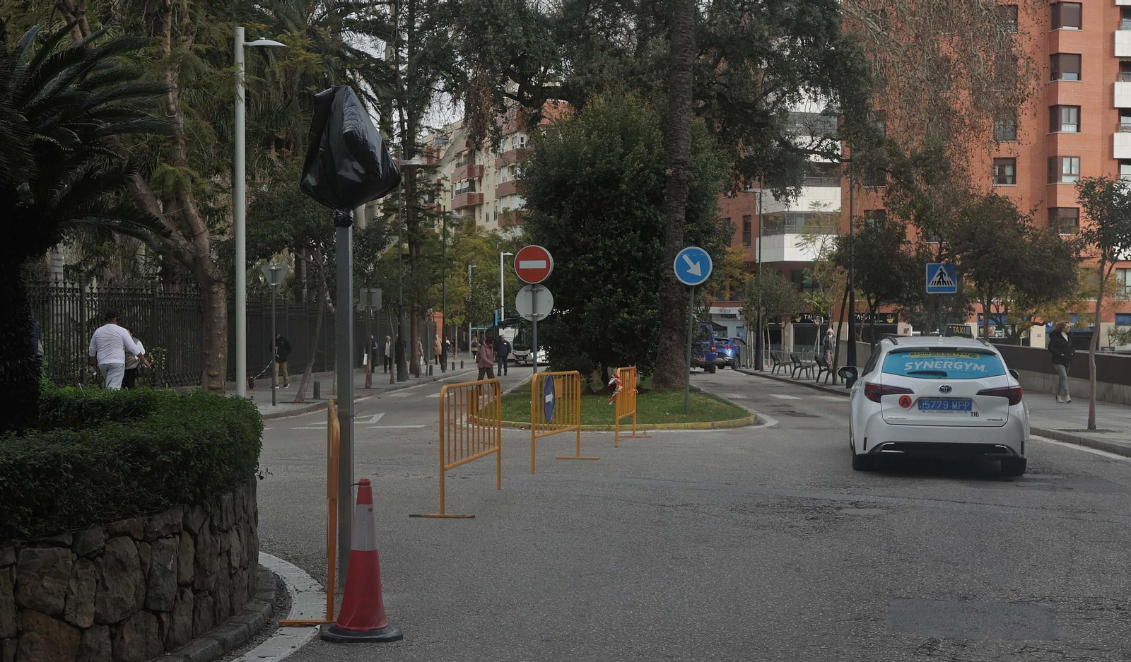 Fotos de los inicios de las obras en la calle Blas Infante de Algeciras