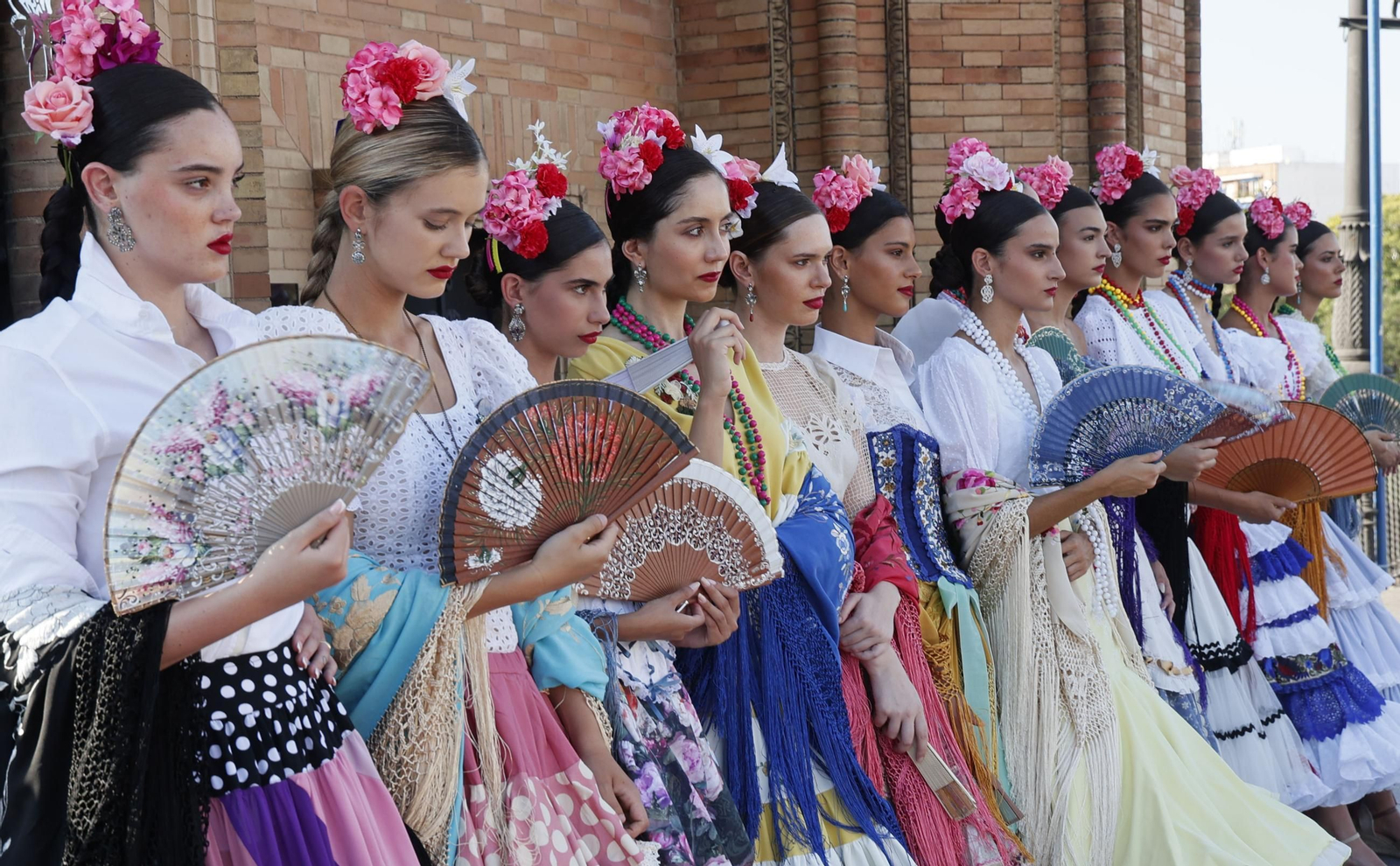 La Santanita de Qlamenco en la Velá de Triana.