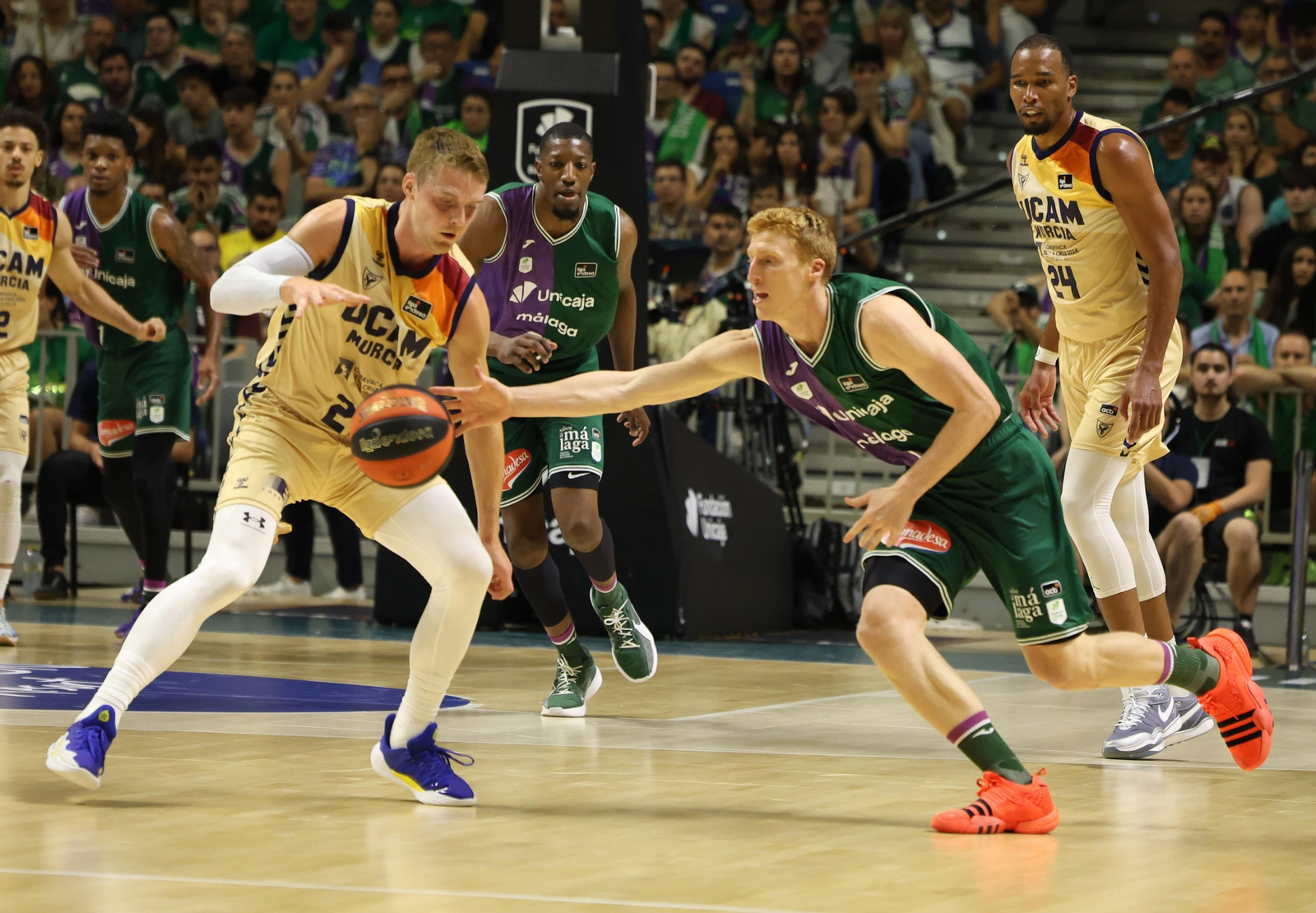 Fotos del Unicaja - UCAM Murcia