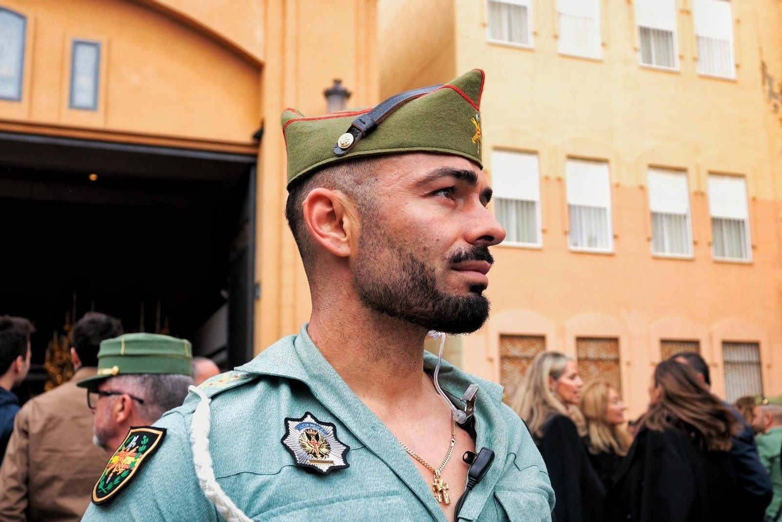 Las fotos de la Legión en el traslado del Cristo de Mena en Málaga este Jueves Santo Las fotos de la Legión en el traslado del Cristo de Mena en Málaga este Jueves Santo