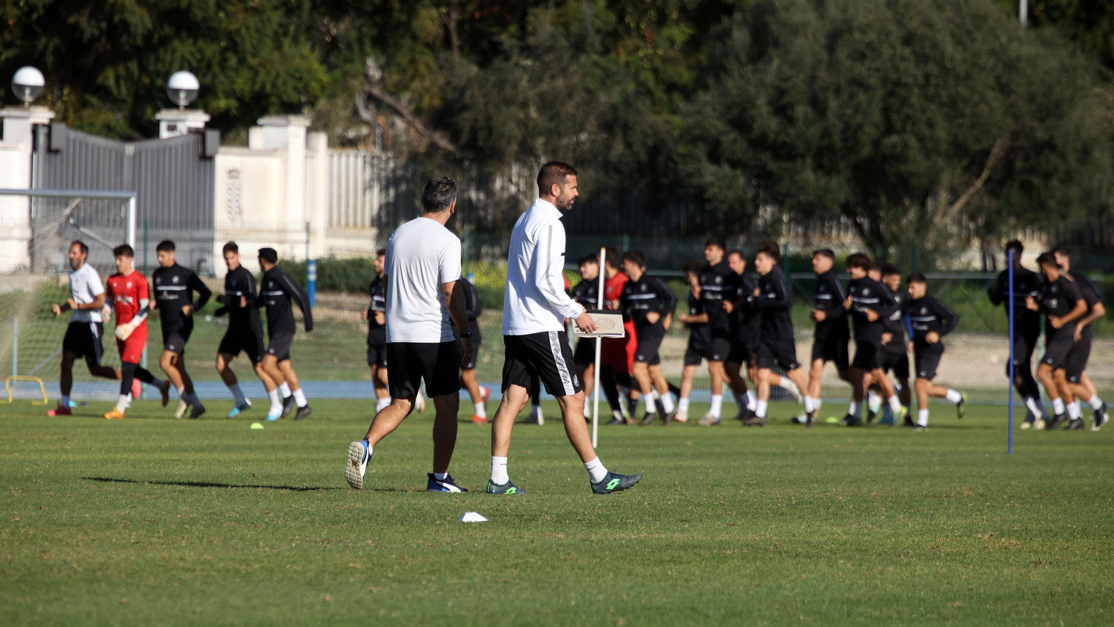 El Xerez DFC prepara con intensidad el derbi contra el Xerez CD