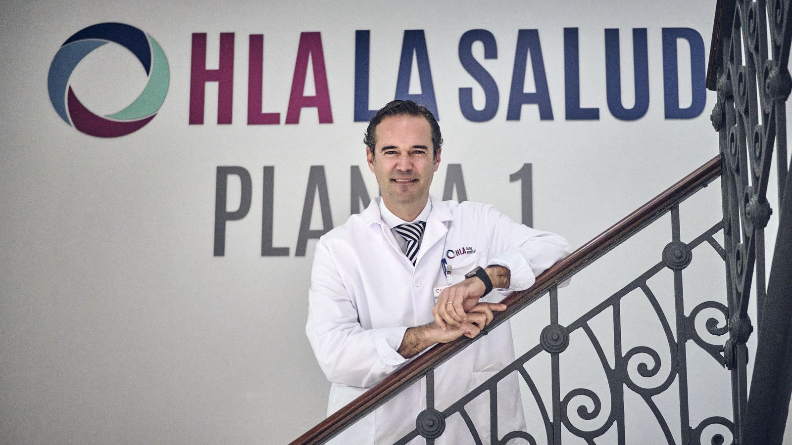 El doctor Rodríguez Fernández-Freire, en el hospital HLALa Salud.