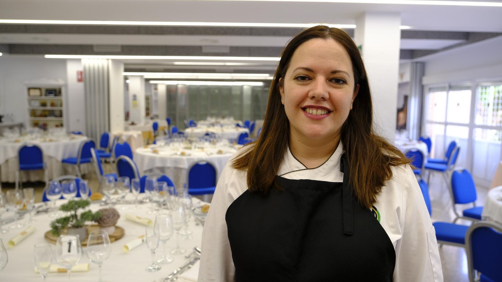 María Eugenia, profesora y futura responsable de cocina del centro.