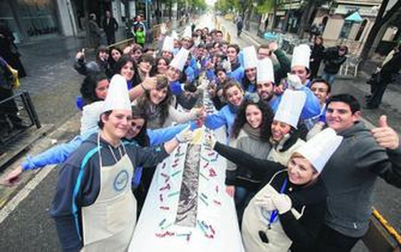Chocolate gigantesco en Montilla