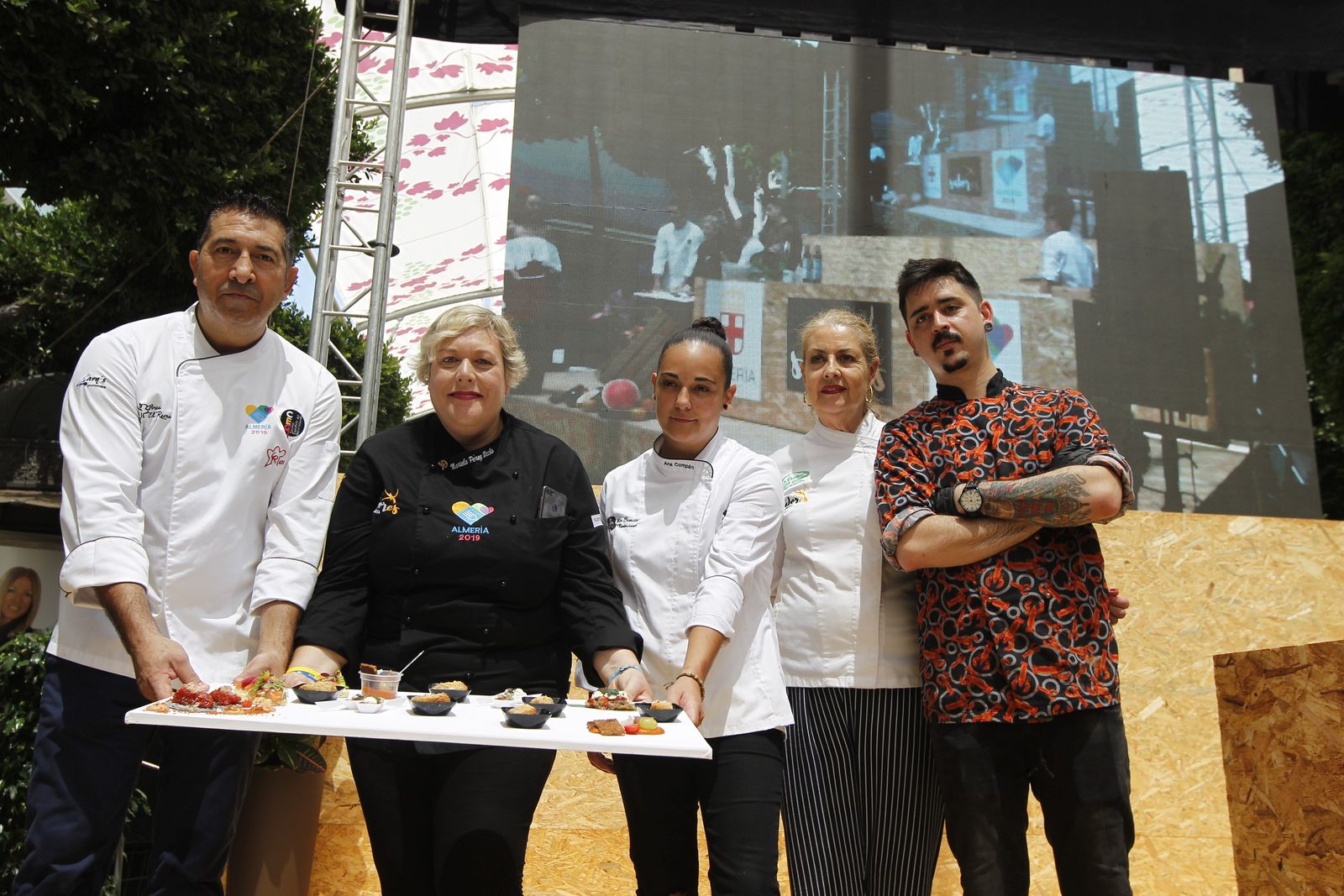 Fotogalería encuentro cocineros almerienses. Feria de Almería 2019