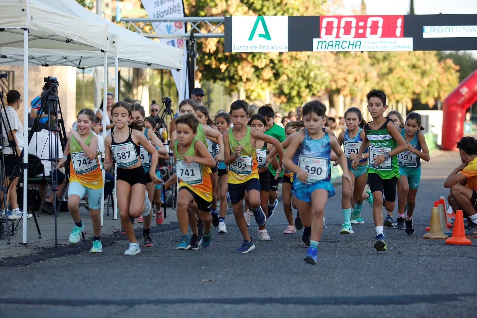 Las mejores fotos del inicio del Festival de Atletismo en Córdoba