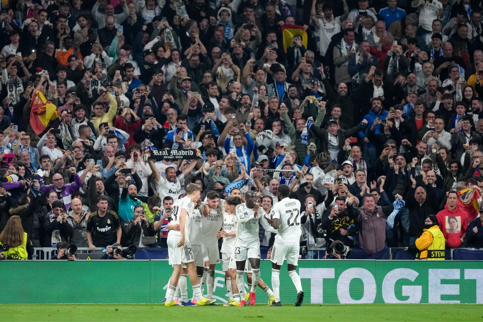Las fotos del Real Madrid-Manchester City